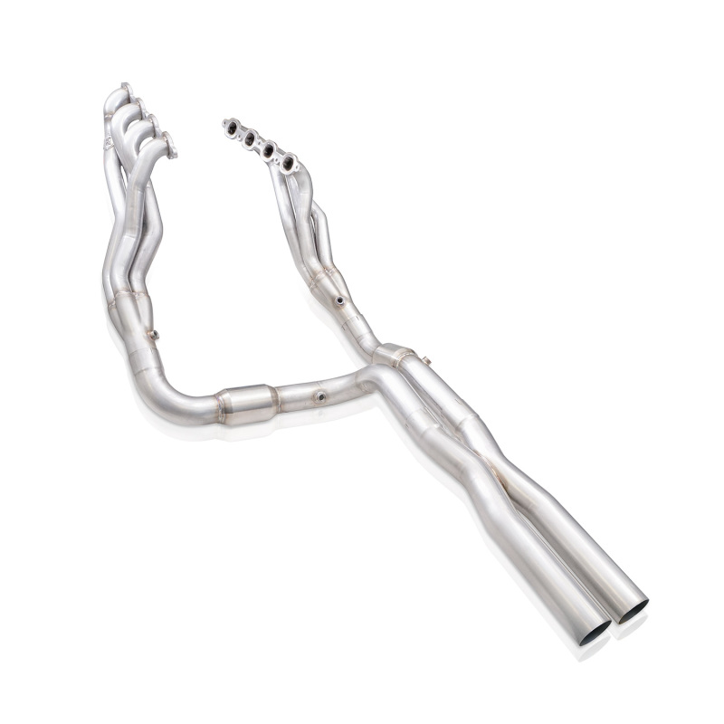 GMC Yukon Performance Exhaust - Stainless Works - 1-7/8in Primaries High-Flow Cats X-Pipe - `15-`20